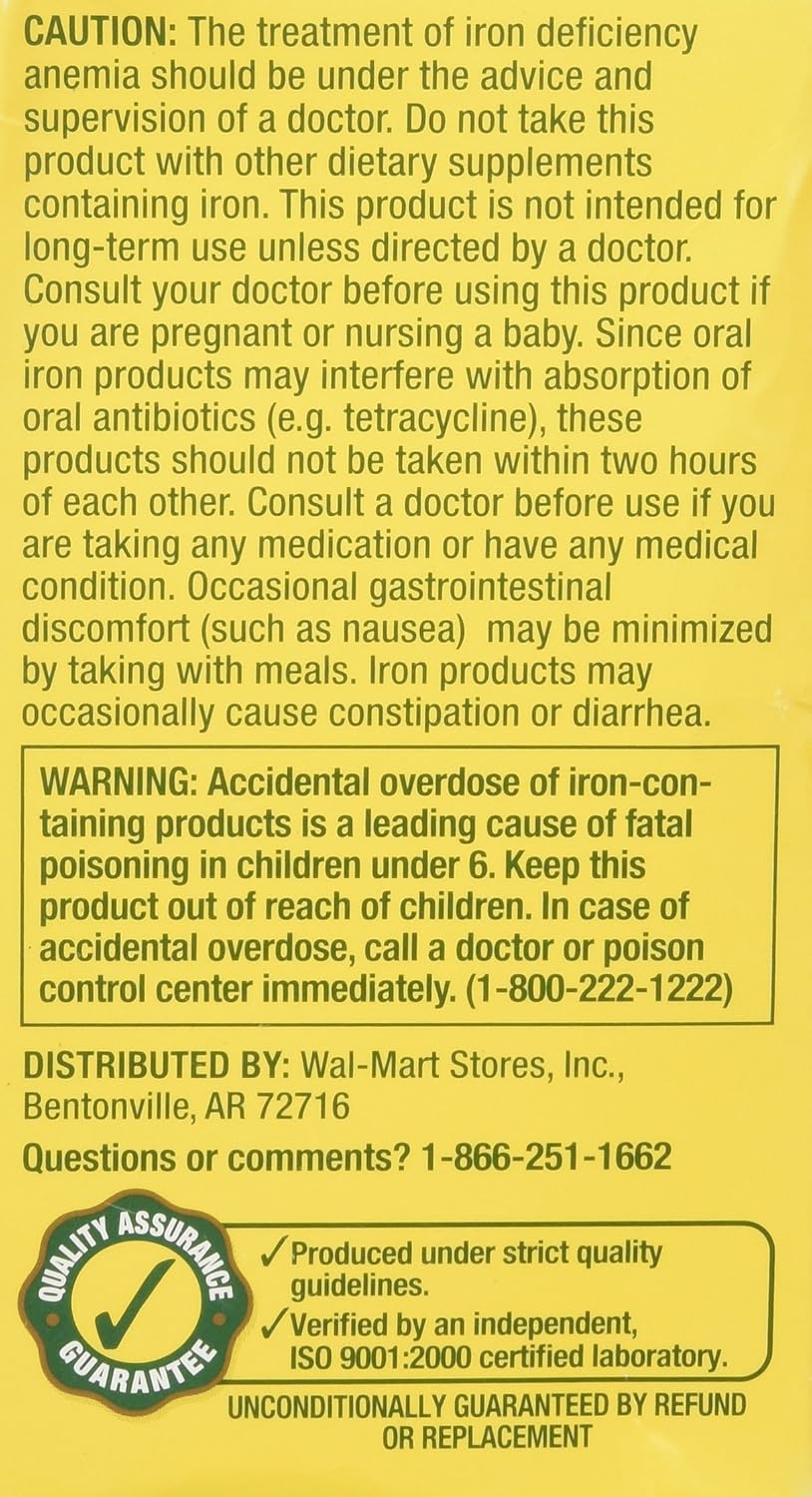 Spring Valley Slow Release Iron, 30 Tablets (1)