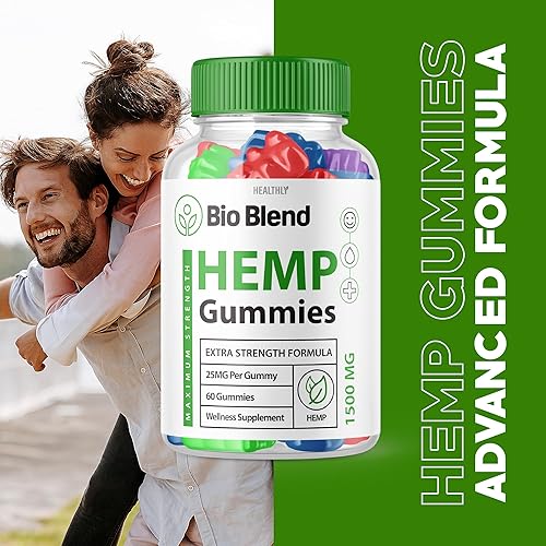 Miniatura 3 de Gomitas Bioblend (2 unidades) - Fórmula oficial - Gomitas de cáñamo Bio Blend Bio Blend con extracto de cáñamo, 500 mg de mezcla de cáñamo extra