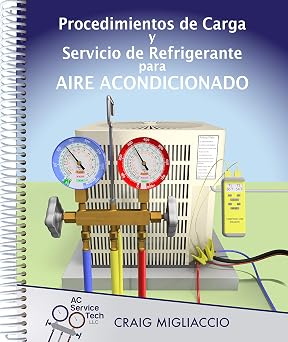 Procedimientos de Carga y Servicio de Refrigerante para Aire Acondicionado