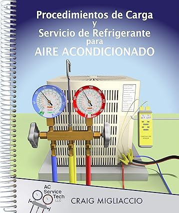 Procedimientos de Carga y Servicio de Refrigerante para Aire Acondicionado