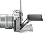 Nikon Nikon 1 J5 Digital SLR Camera with NIKKOR 18.5mm f/1.8, NIKKOR VR 10-30mm f/3.5-5.6 PD-ZOOM Lens Double lens kit Silver J5WLKSL