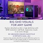 Alienware 32 Curved Gaming Monitor - AW3225DM - 31.5-inch QHD (2560 x 1440) 180 Hz 1ms Display, 1500R Curve, AMD Freesync, VESA AdaptiveSync, VESA DisplayHDR 400, VA Panel, 360° Ventilation