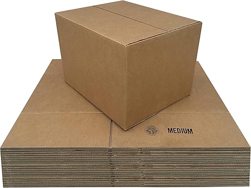 Vista 6 de uBoxes Paquete de cajas de mudanza de 18 x 14 x 12 pulgadas (cajas medianas - paquete de 20)