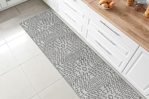 Miniatura 5 de Alfombra de pasillo de estilo suroeste de tamaño personalizado para pasillo ancho, entrada, cocina, cuarto de servicio, con respaldo de goma