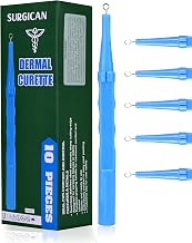 SURGICAN Sterile Disposable Dermal Curettes, Easy Peel Packing - Box of 10 - New and Improved (3 mm [Pack of 10])
