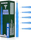 SURGICAN Sterile Disposable Dermal Curettes, Easy Peel Packing - Box of 10 - New and Improved (3 mm [Pack of 10])