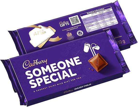 Cadbury Someone Special Chocolate Gift - Full Size Cadbury Chocolate Bars including Flake, Caramel, Twirl, Dairy Milk and More. Mother's Day, Father's Day, Valentine's, Birthday