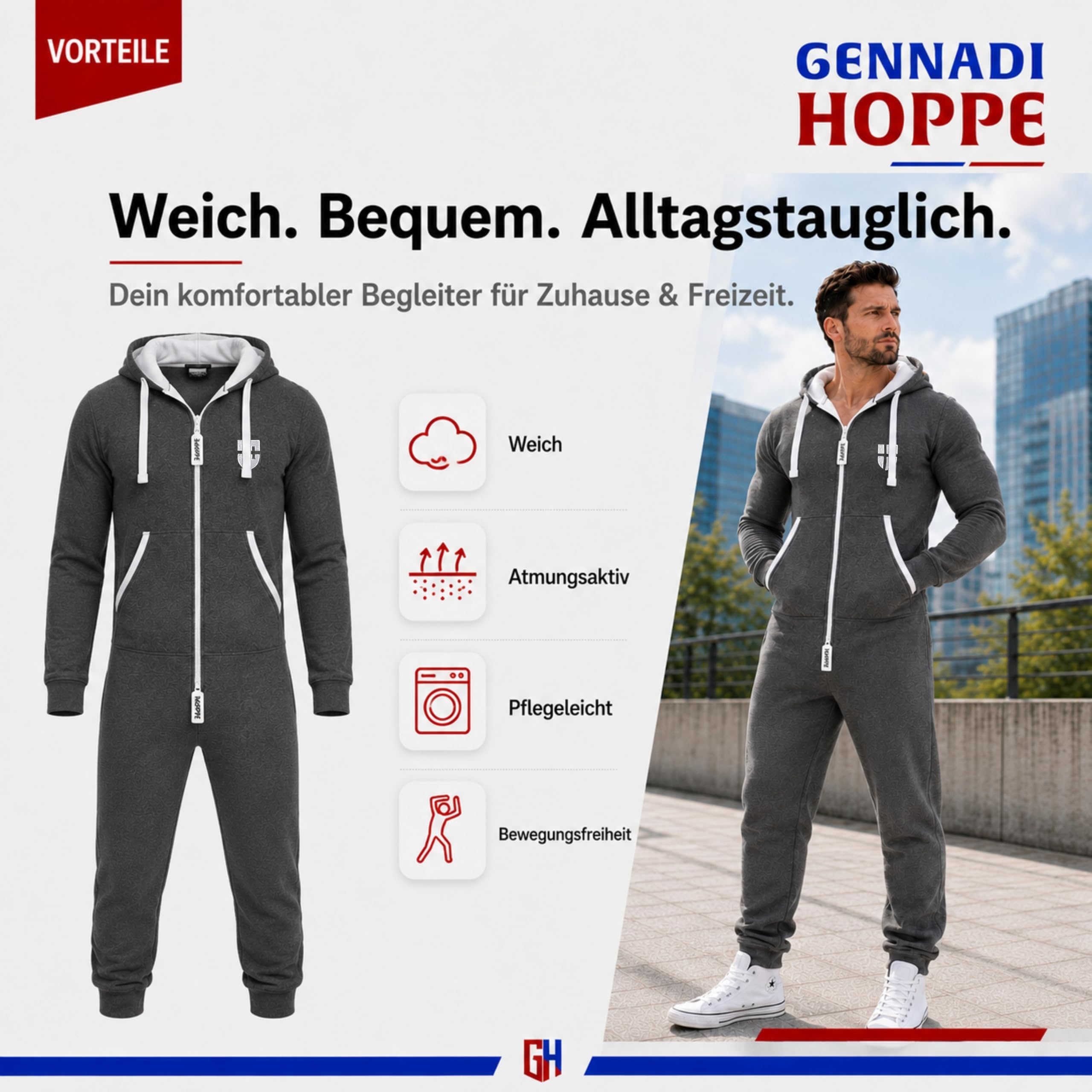 hommes Jumpsuit Onesie