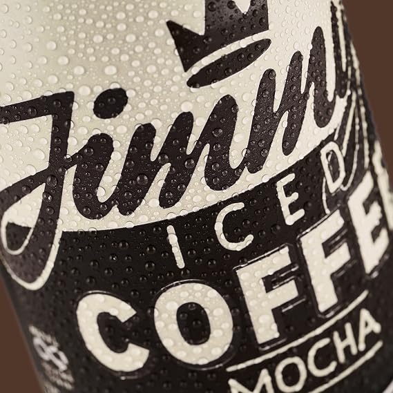 Jimmy’s Iced Coffee Mocha BottleCan 12 x 275ml Multipack (Crate of 12) Cold Chocolate Milk & Coffee Tins Bulk Pack