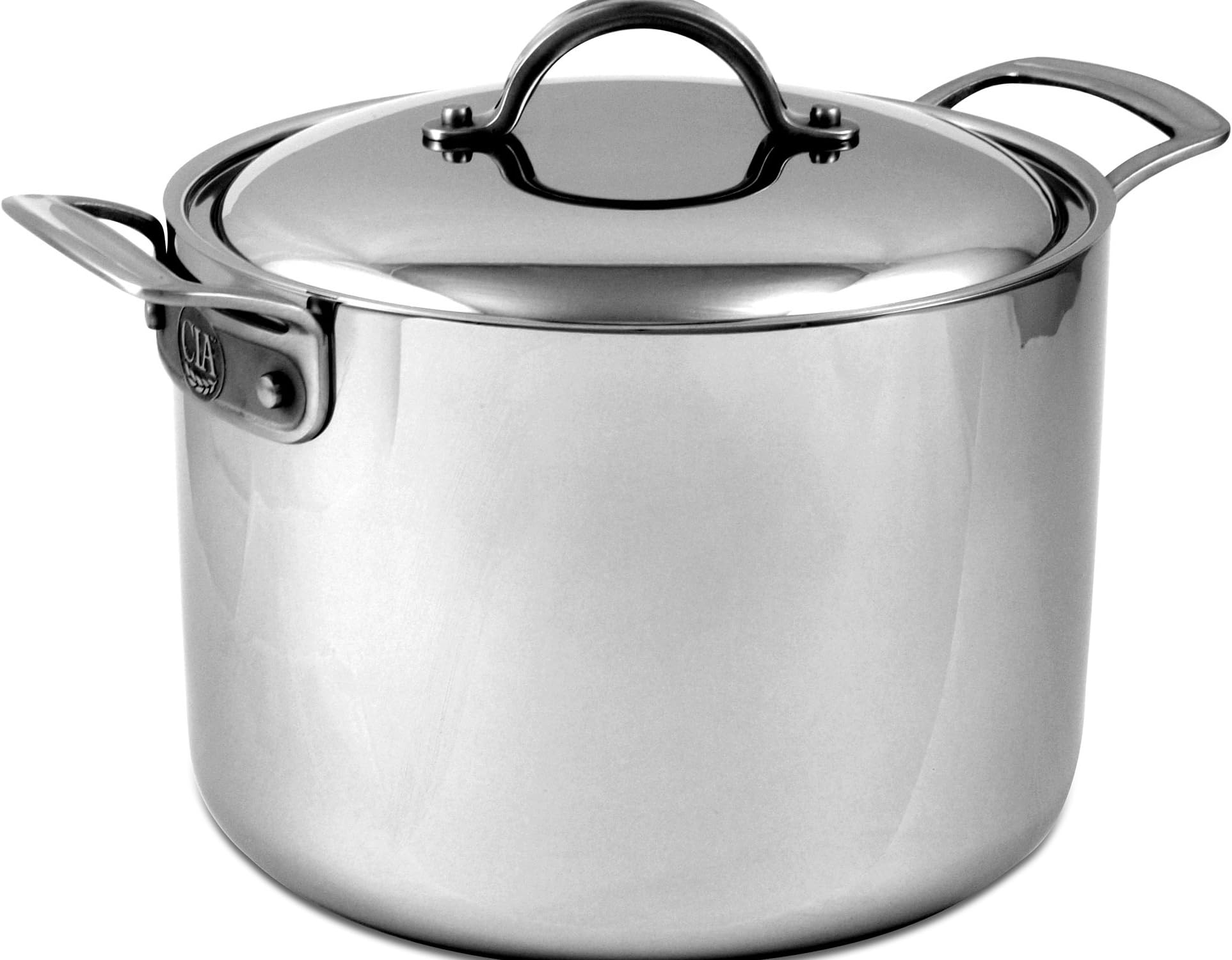 Culinary Institute of America Masters Collection 8-Quart Stock Pot with Cover