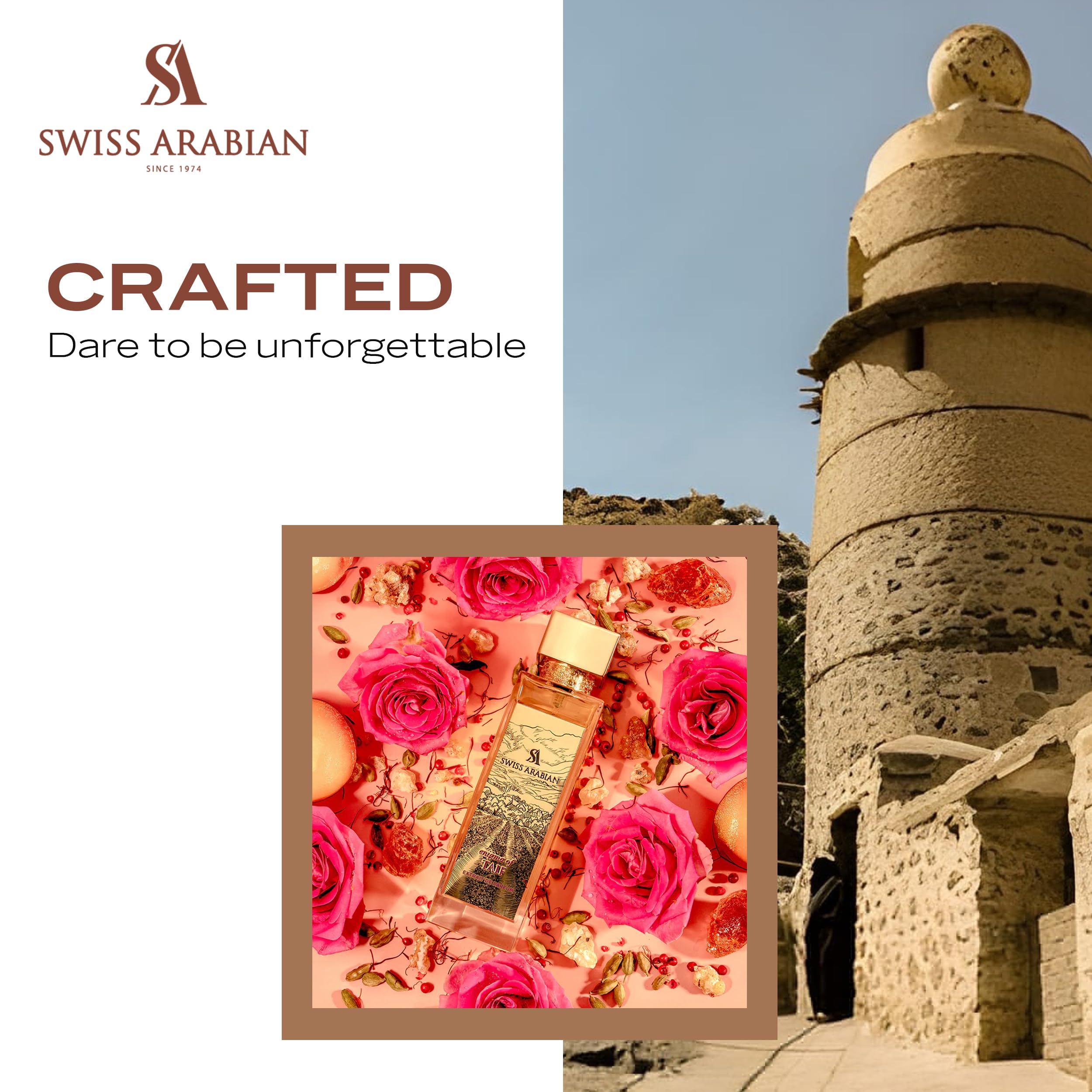 Swiss Arabian Enigma Of Taif Extrait De Parfum 100 ml