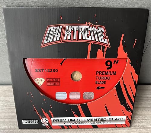 Vista 73 de Hoja de sierra de diamante de 10 pulgadas, 5 piezas, hoja segmentada de uso general para hormigón de corte seco/húmedo, mampostería, ladrillo