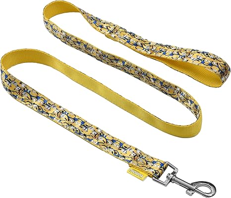 yellow dog leash