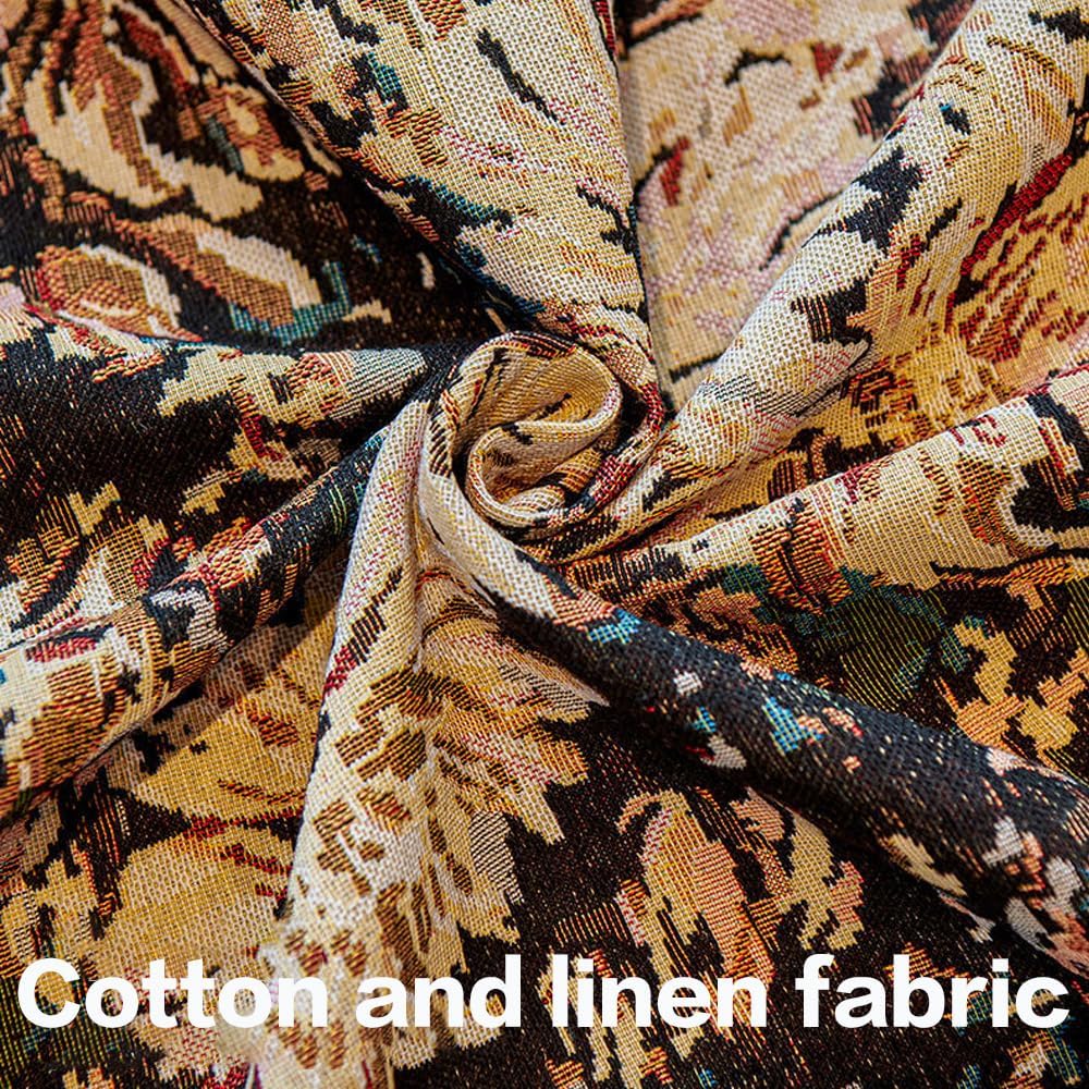 Dog Couch Cover Chenille Reversible Black Couch Protector,Sectional Sofa Cover Bohemian Decor for Sofa (Classic Flowers, XX-Large:71"x150")