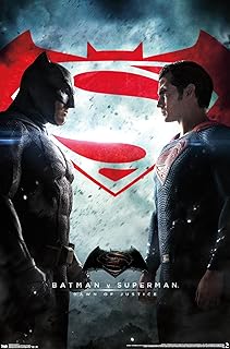 Trends International DC Comics Movie - Batman v Superman - One Sheet Wall Poster, 22.375" x 34", Premium Unframed Version