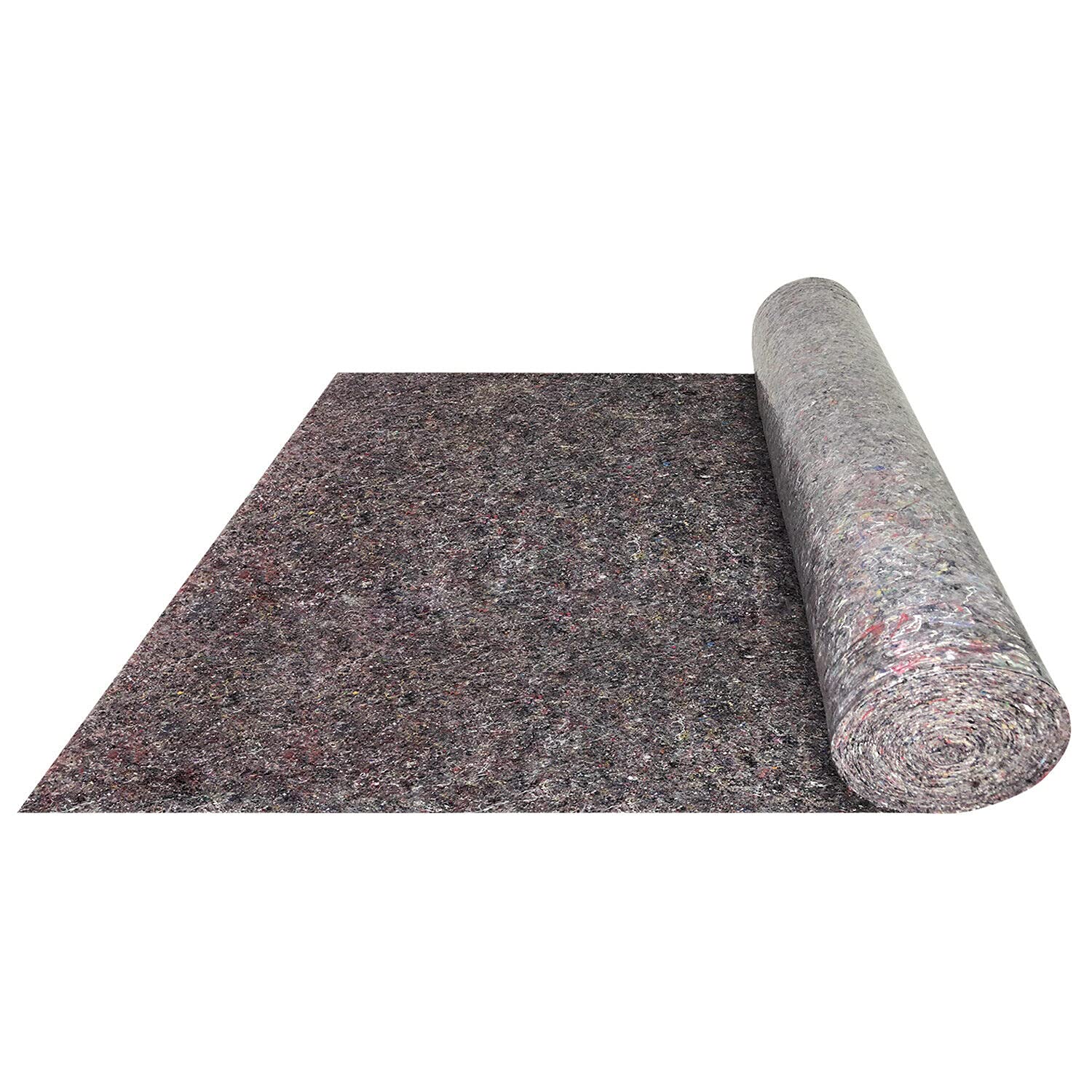 NAIZY Telo Protettivo Per Pittori 1x 50m Con Rivestimento Antiscivolo PE, Per Protezione Superfici, Peso 180 G/M², Lunghezza 25 M