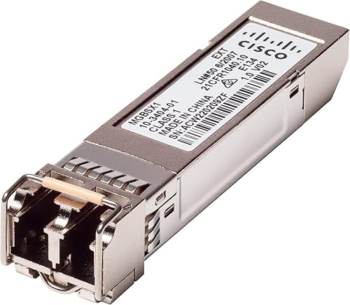 Cisco Transceptor SFP MGBSX1 Gigabit Ethernet (GbE) 1000BASE-SX Mini-GBIC (MGBSX1)