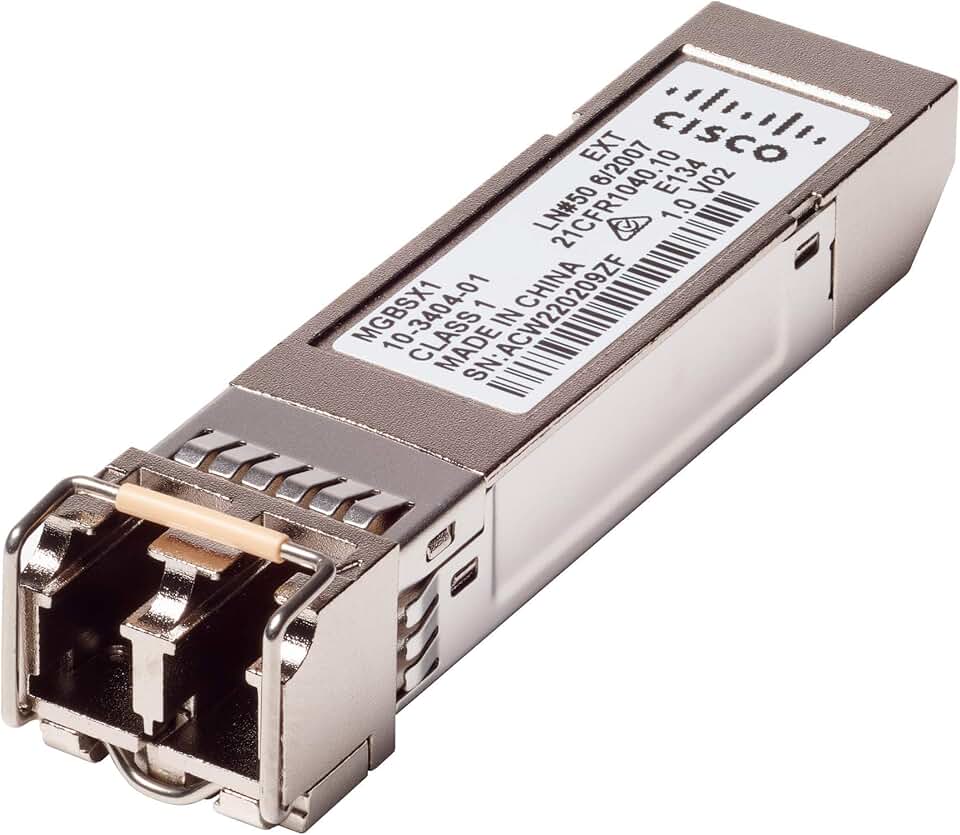 Cisco Transceptor SFP MGBSX1 | Gigabit Ethernet (GbE) 1000BASE-SX Mini-GBIC (MGBSX1)