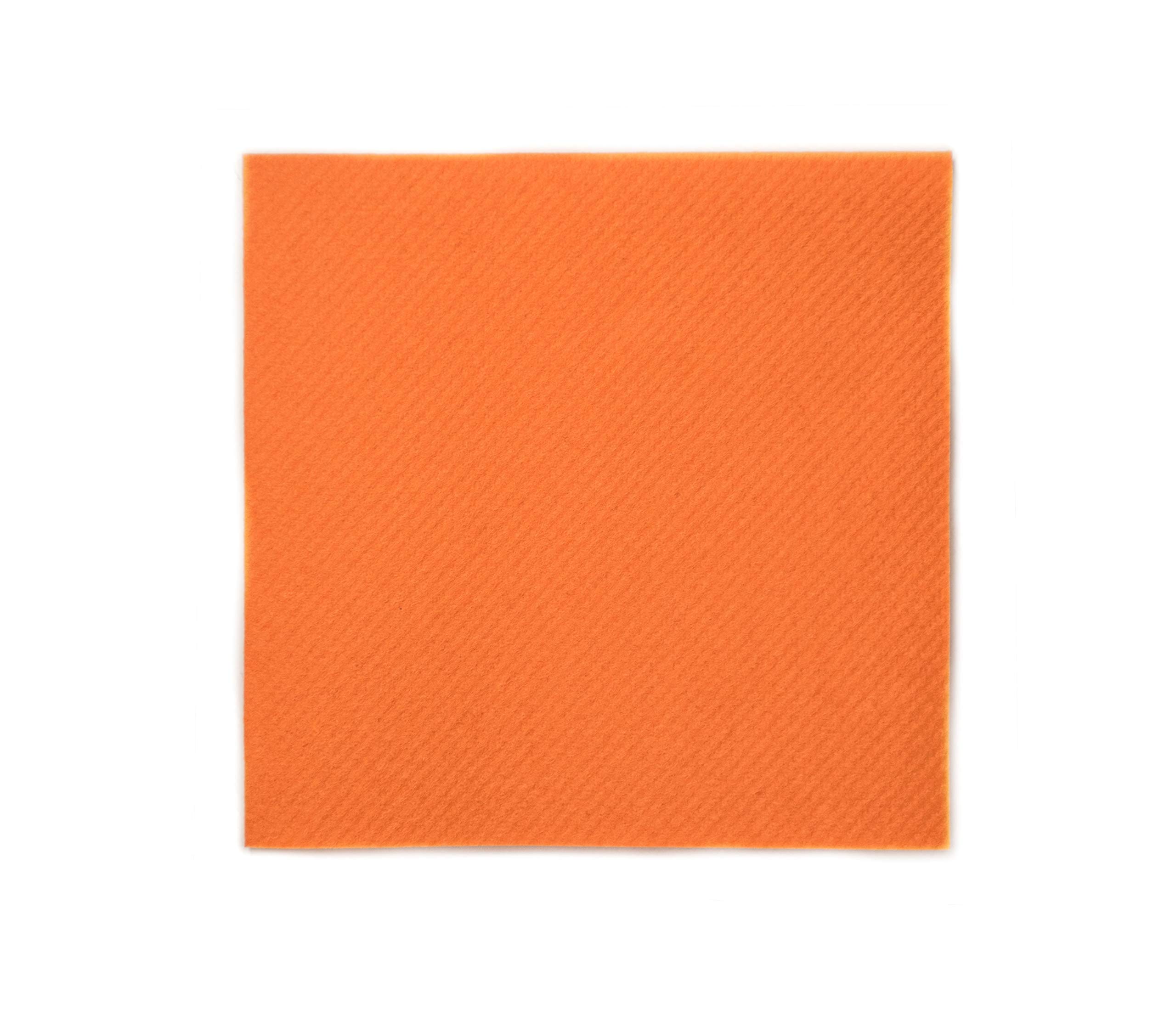 Airlaid 023 - Tovaglioli da cocktail, 20 x 20 cm, colore: Arancione