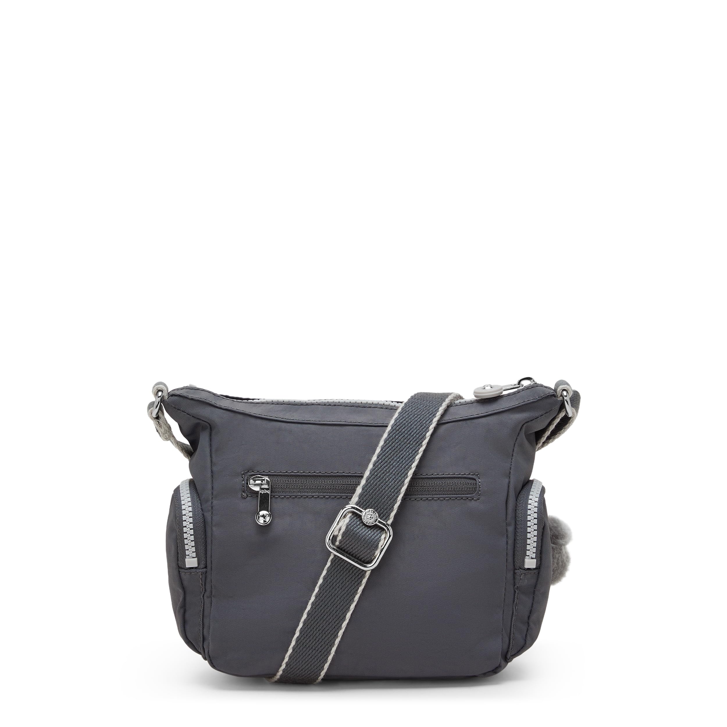 Kipling Gabbie Mini Printed Crossbody Bag, Moonlit Grey, 11"L x 7.5"H x 3.25"D – Ansicht 2