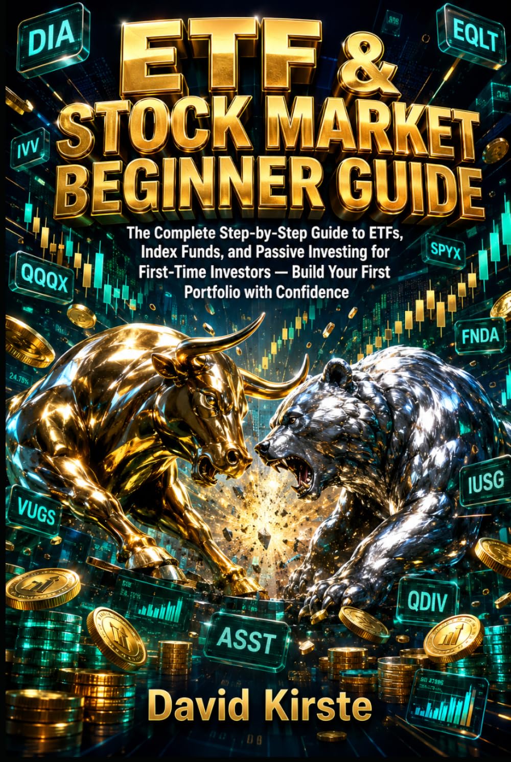 ETF & Stock Market: The Beginner's Guide – Step by Step to Your First Portfolio with Passive Investing, Index Funds and No Prior Knowledge Needed