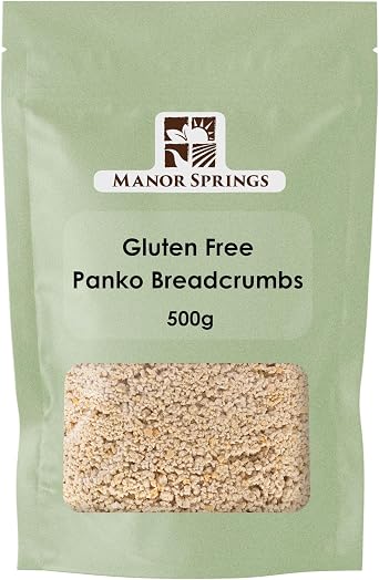 Gluten Free Panko Breadcrumbs 500g by Manor Springs