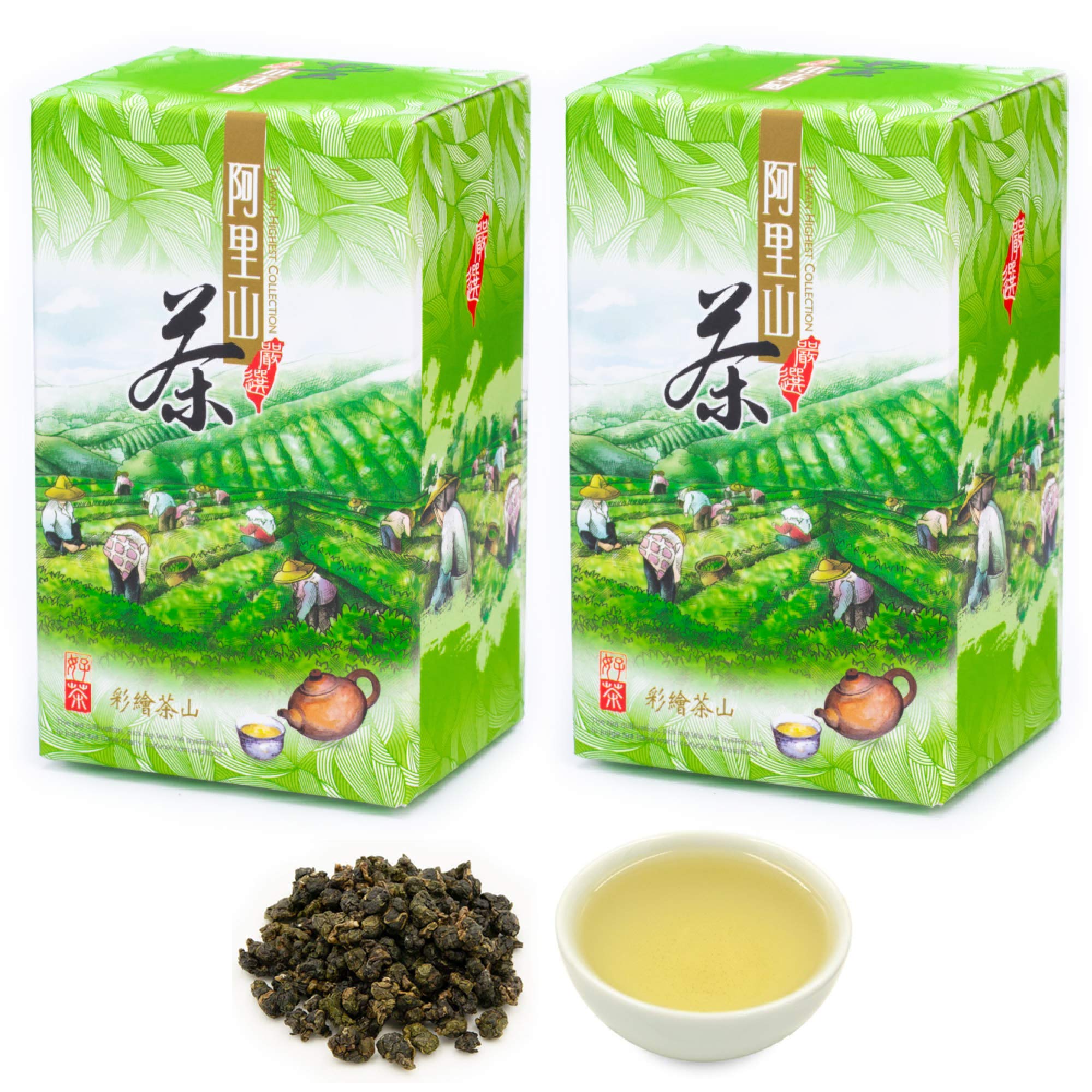 Tepacito Oolong Tea Loose Leaf Taiwan Alishan (Twin Pack)