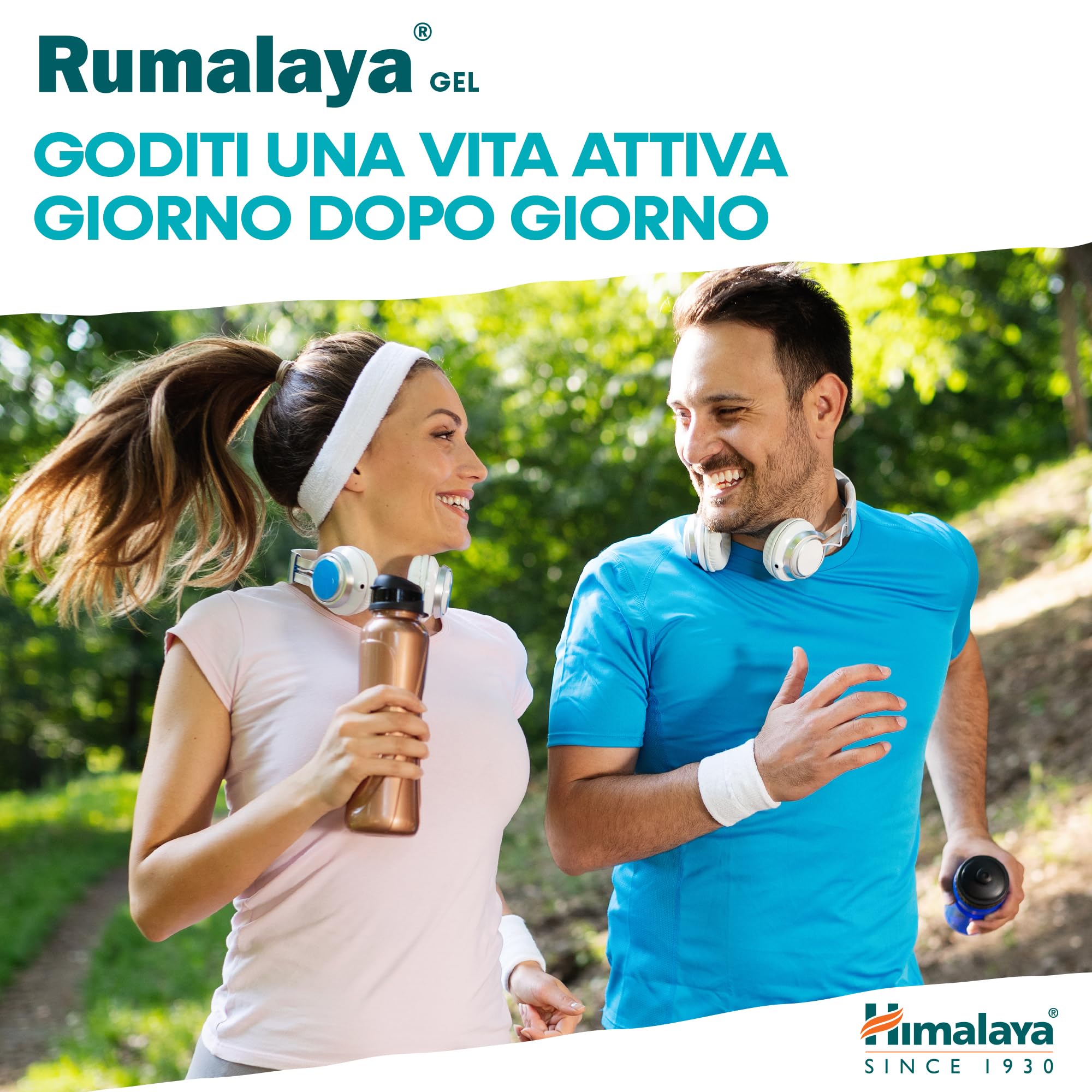 Himalaya Rumalaya Beruhigendes Gel, Massagegel ad azione rapida per una forte vitalità 50 g