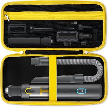Yewltvep Portable Hard Storage Case for Fanttik Slim V8 Apex/V8 Mate/V10 Apex/V10 Mate Cordless Car Vacuum and Accessories, Dust-Proof Cordless Car Vacuum Organizer Protective Case Box Only