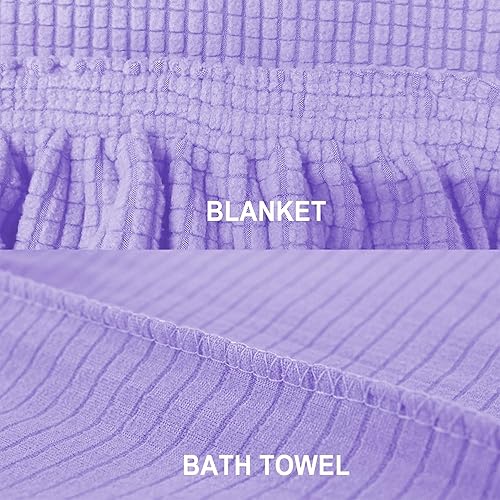 Miniatura 10 de NORTHERN BROTHERS Juego de 6 fundas impermeables para sillas de comedor, fundas para sillas de comedor, juego de 6, fundas para sillas de comedor,