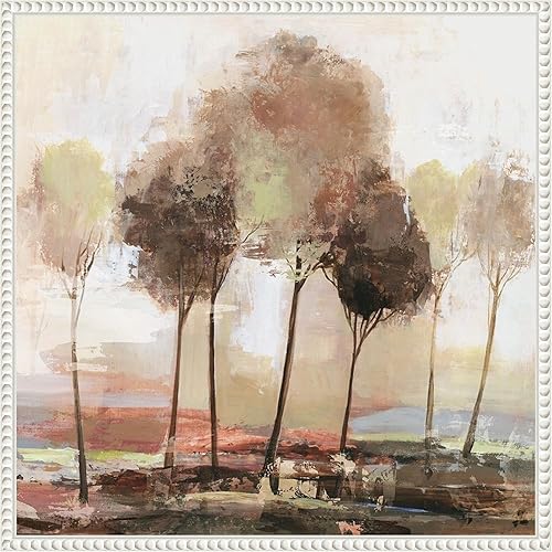 Miniatura 14 de Amanti Art Allison Pearce - Lienzo enmarcado para pared, 30 x 30 pulgadas, paisaje de ilusión, lienzo enmarcado para pared, obras de arte de Bronce