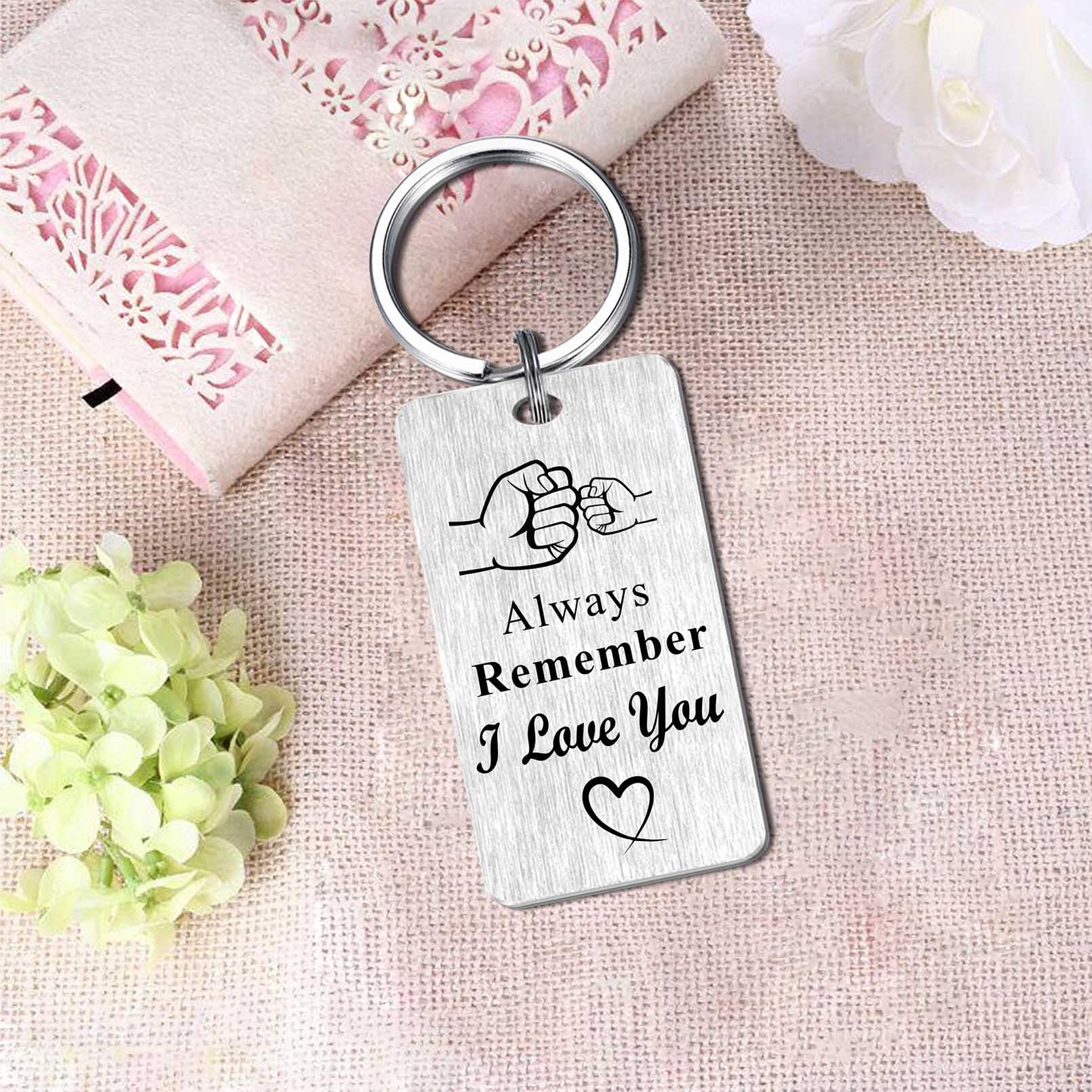Jzxwan I Love You Pawpaw Gifts, Appreciate Pawpaw Birthday Keychain, Best Key Chain Present from Grandkids