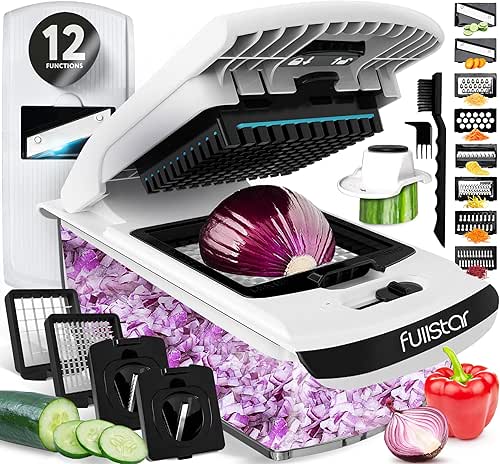 Fullstar Mandoline Slicer for Kitchen - Vegetable Chopper, Onion Potato