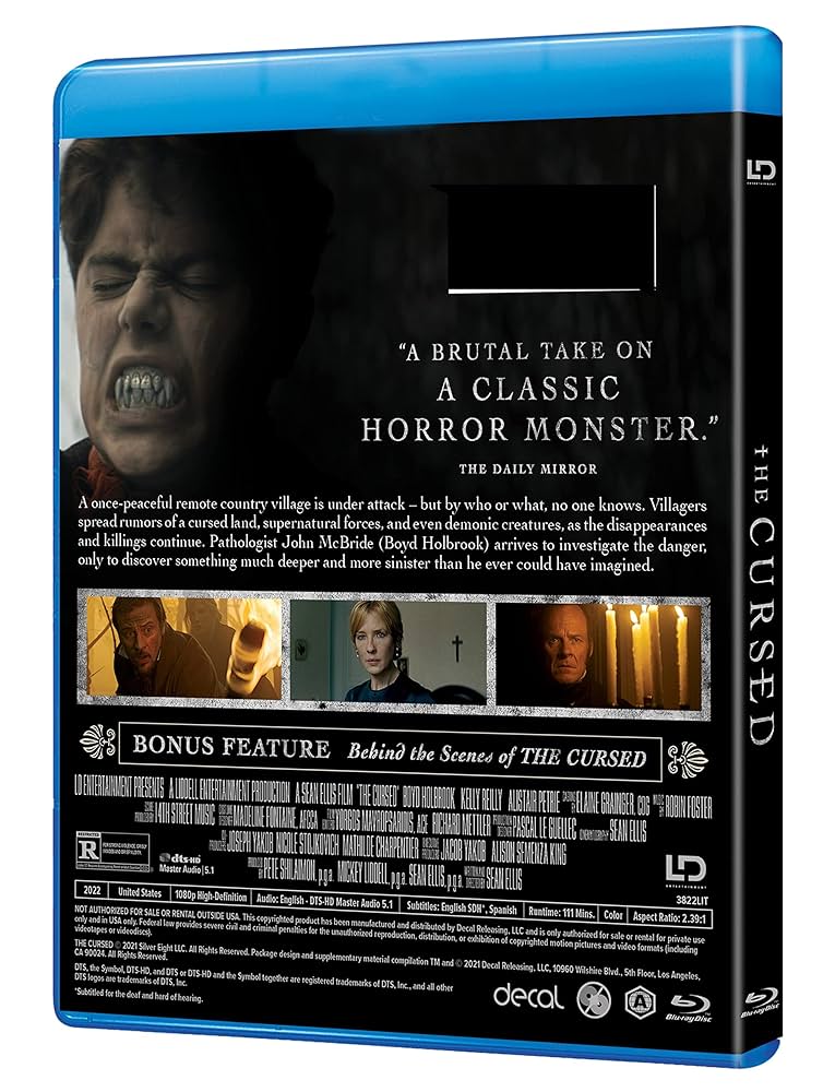 Amazon.co.jp: The Cursed [Region Free] [Blu-ray] : 本