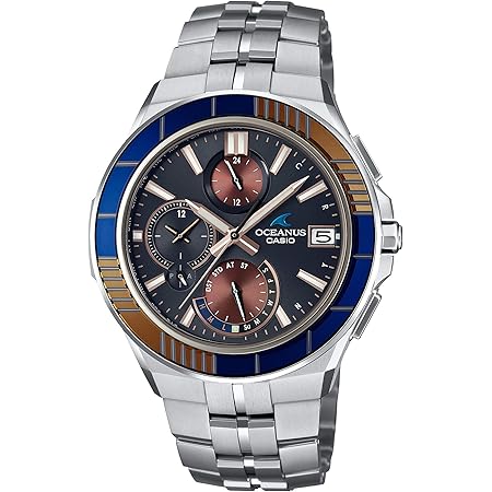 Amazon カシオ 腕時計 オシアナス マンタ 電波ソーラー ペア Ocw S3400e 7ajf シルバー メンズ腕時計 腕時計 通販