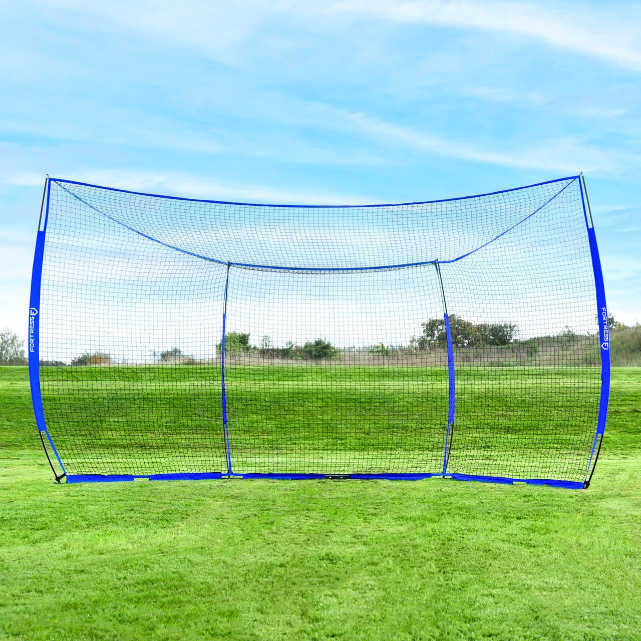FORTRESS Proflex Baseball Backstop-Netz [5m x 2,7m] - Trainingsausrüstung