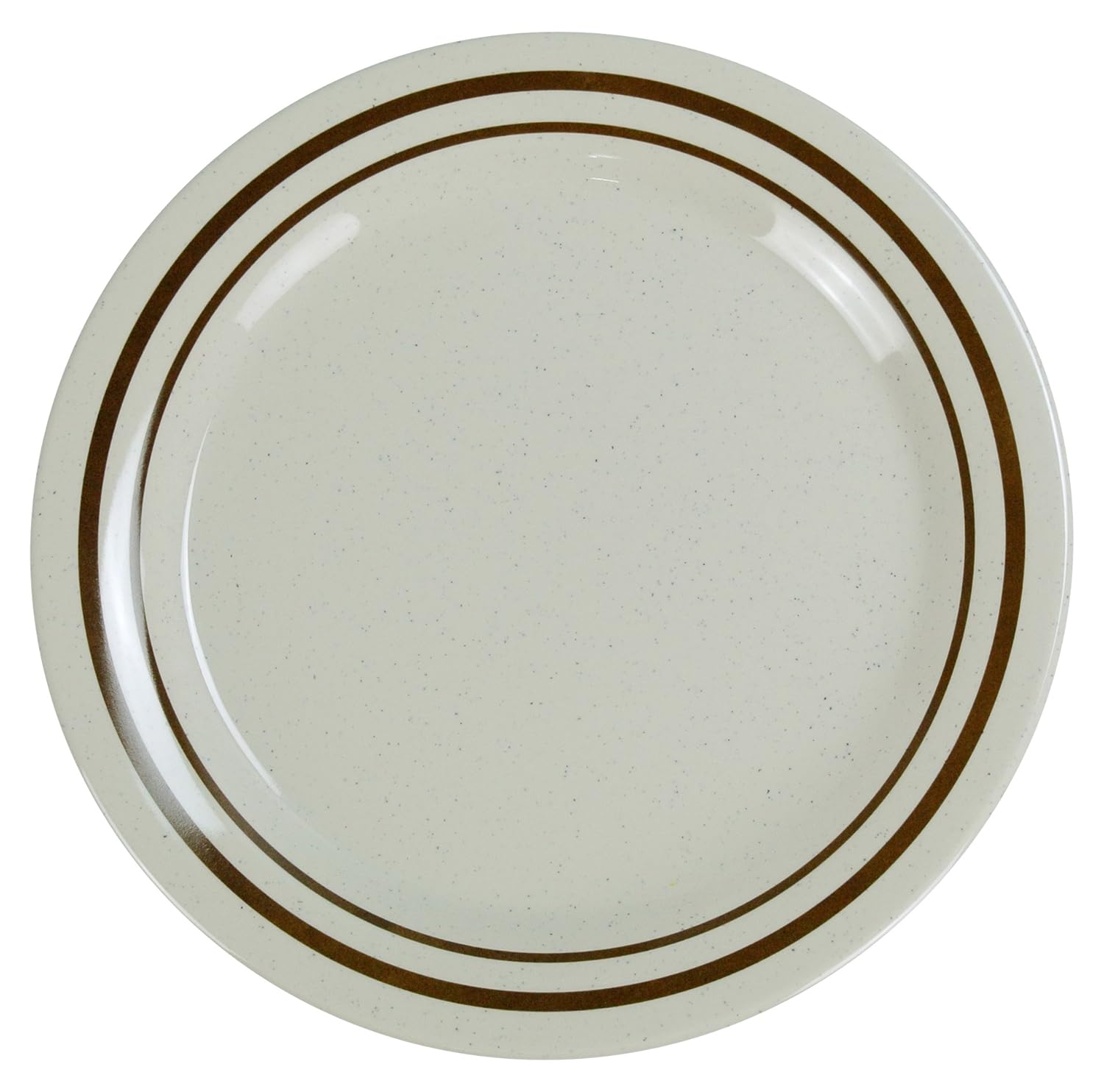 Yanco SS-106 Sesame Round Bread Plate