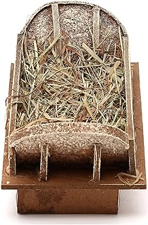 Cradle Made of Wood and Straw for Nativity Scene 16-18 cm
