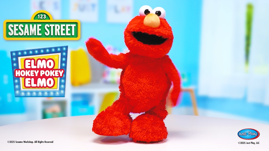Amazon.com: Sesame Street Hokey Pokey Elmo 14” Interactive Plush