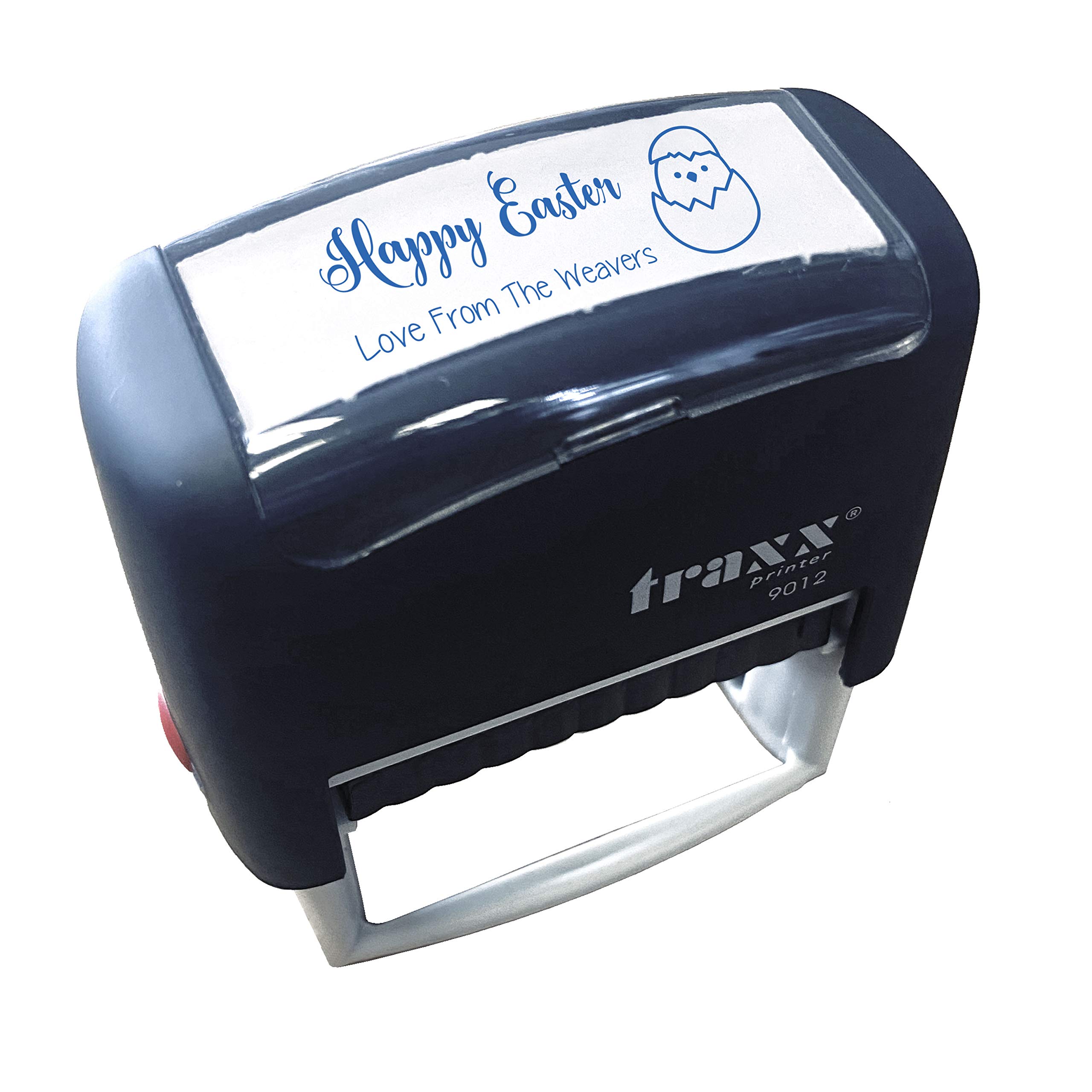 Traxx 9012 Personalised Easter Self Inking Rubber Stamp