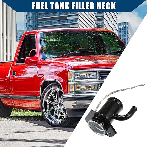 Miniatura 2 de Hihaha 15567562  Cuello de llenado de tanque de combustible trasero para GMC C1500 Pickup 1988-1992 para Chevy K1500 Pickup 1988-1991  Manguera de