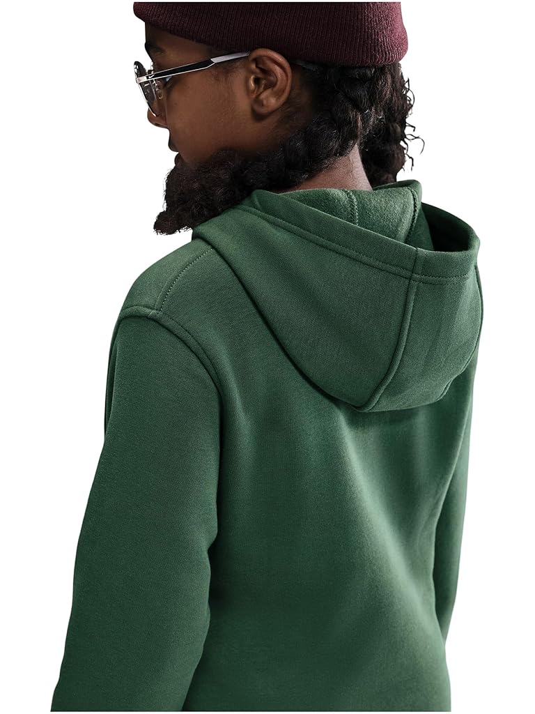 Green Nike Sportswear Club Fleece Pullover Hoodie (Little Kid/Big Kid)