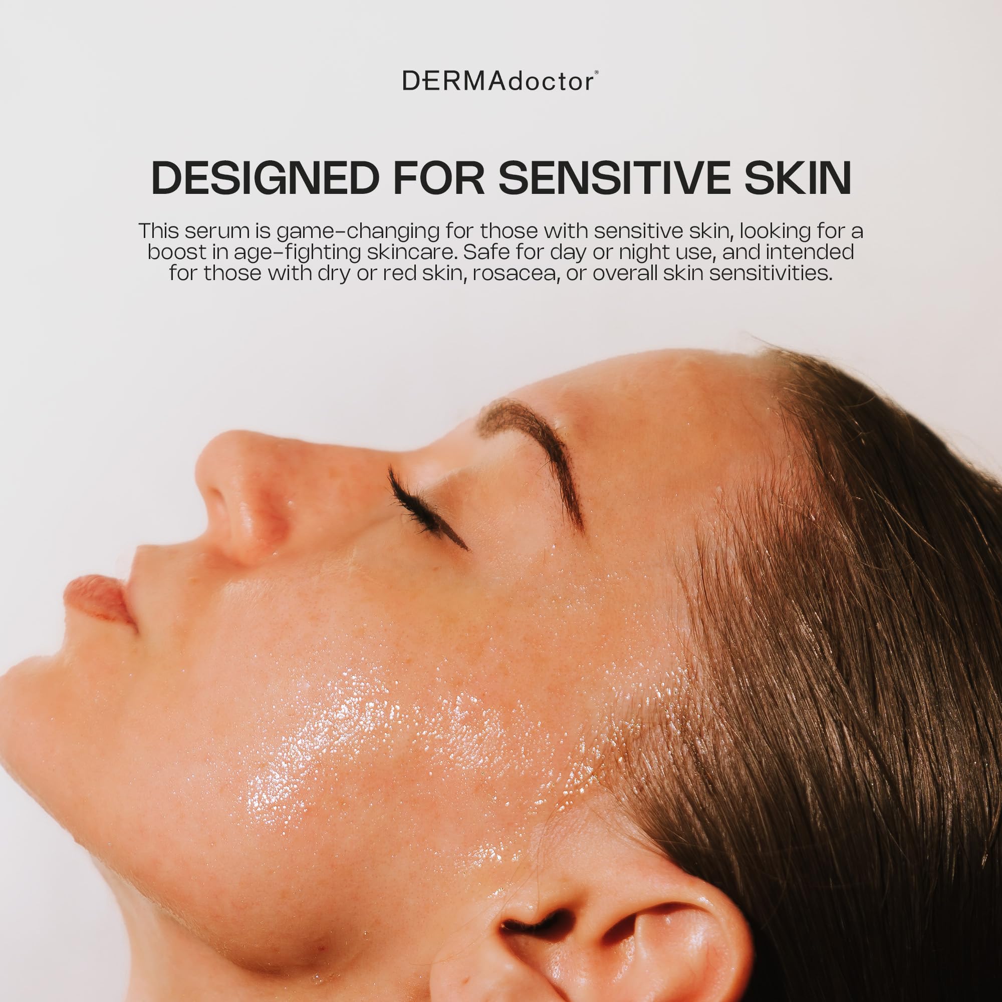 DERMAdoctor Cool + Corrected Bakuchiol Siero Alternativa al Retinolo per Pelle Secca, Sensibile, Rosacea o Soggetta a Eczema (30 ml)