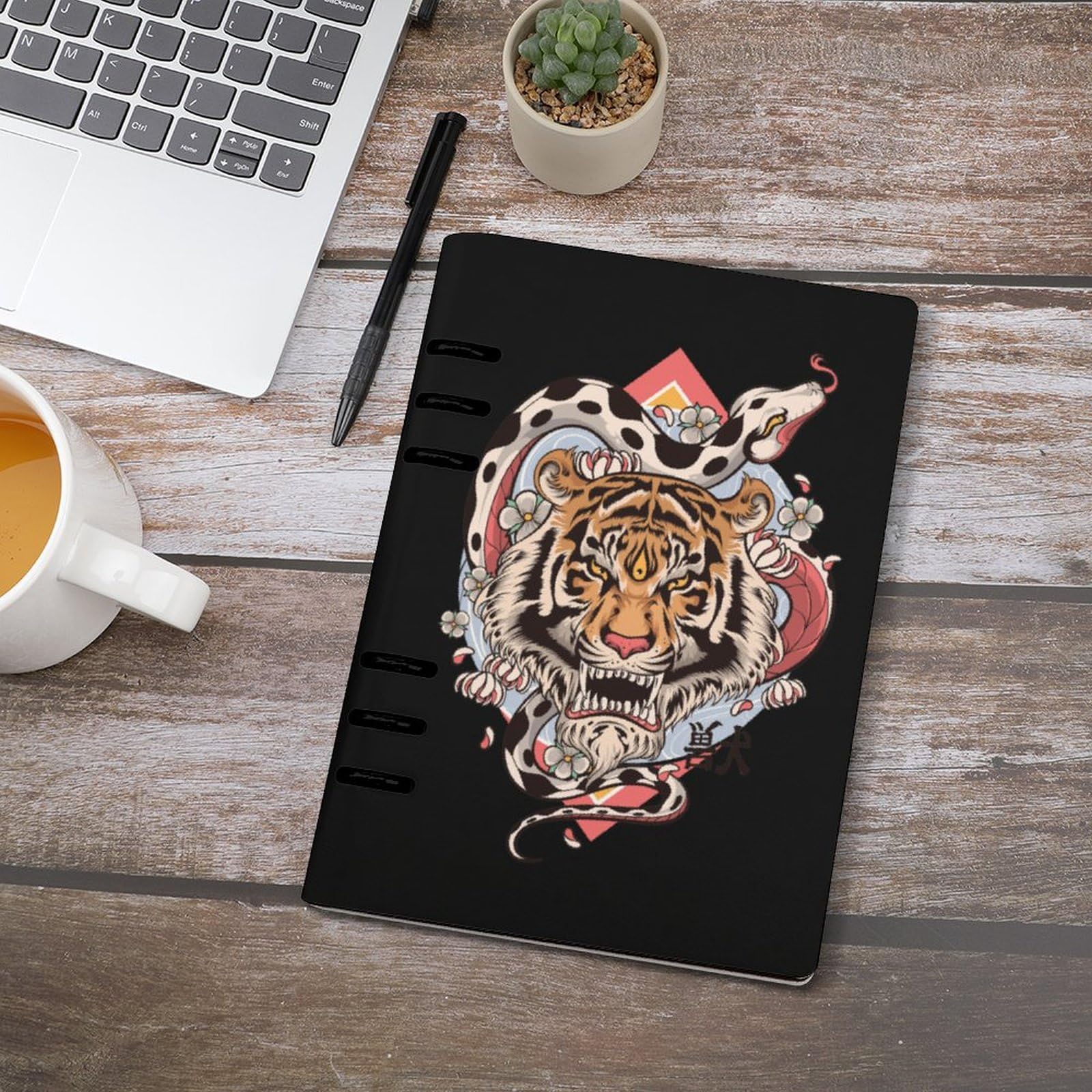 虎と蛇 Amazon.co.jp: ノート メモ帳 タイガー 虎 トラ とら ヘビ 獸 システム