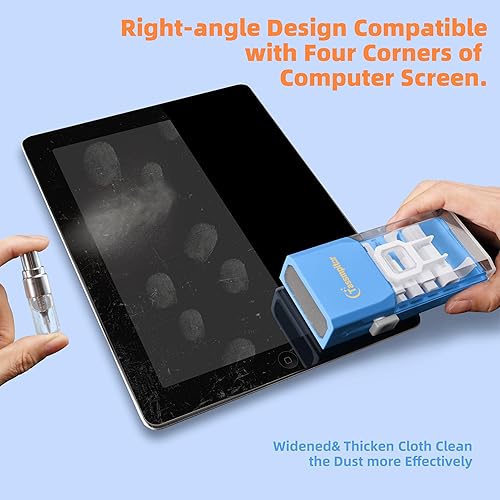 Miniatura 8 de Kit de limpieza para laptop, kit de limpieza de teclado con spray y toallita, limpiador de teclado para MacBook, iPad, tableta, iPhone, computadora