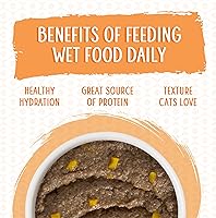 Vista 37 de Weruva Classic Cat Paté, Meal or No Deal! with Chicken & Beef, 3oz Can (Pack of 12)