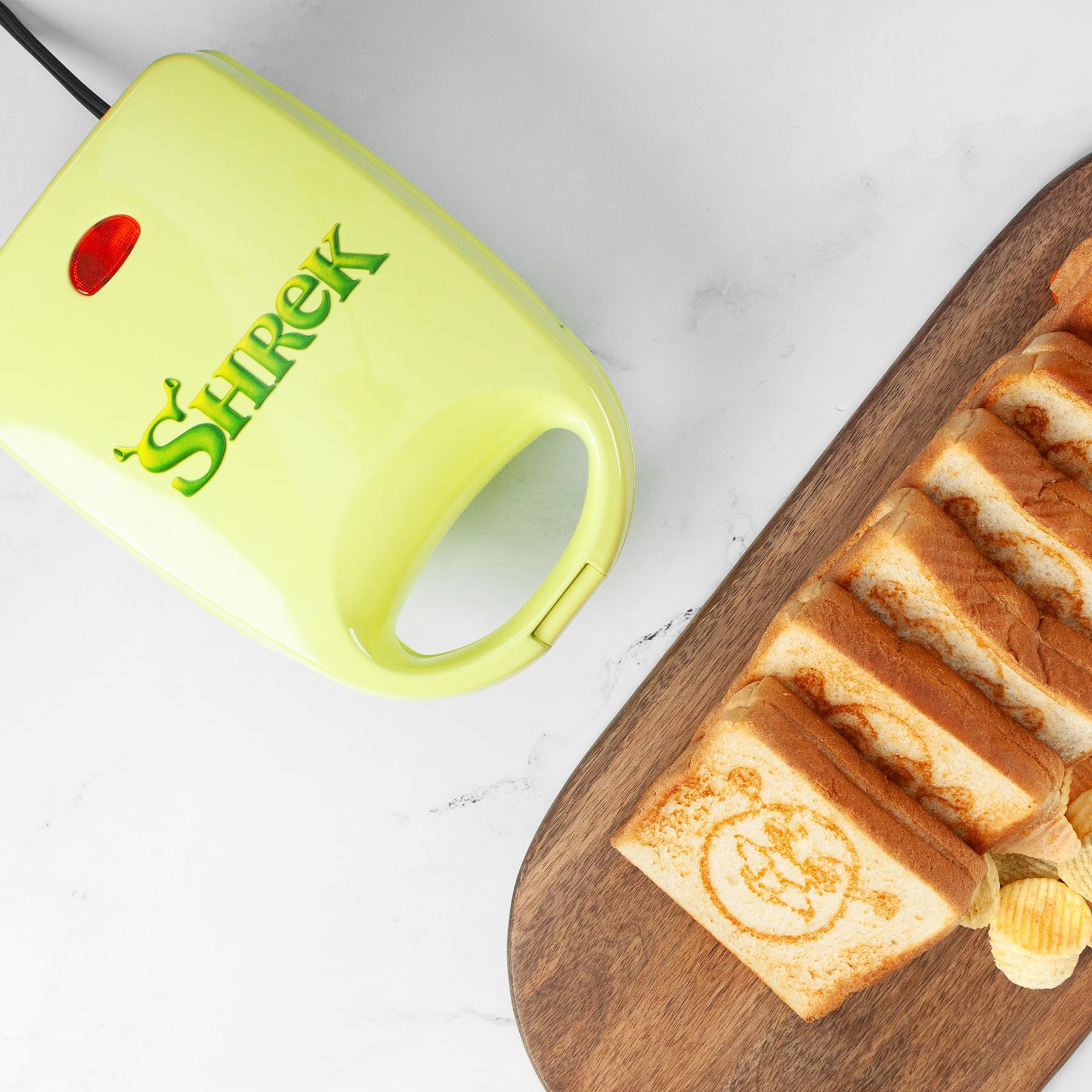 Uncanny Brands Shrek Sandwich Maker - Small Kitchen Appliance-picture-24
