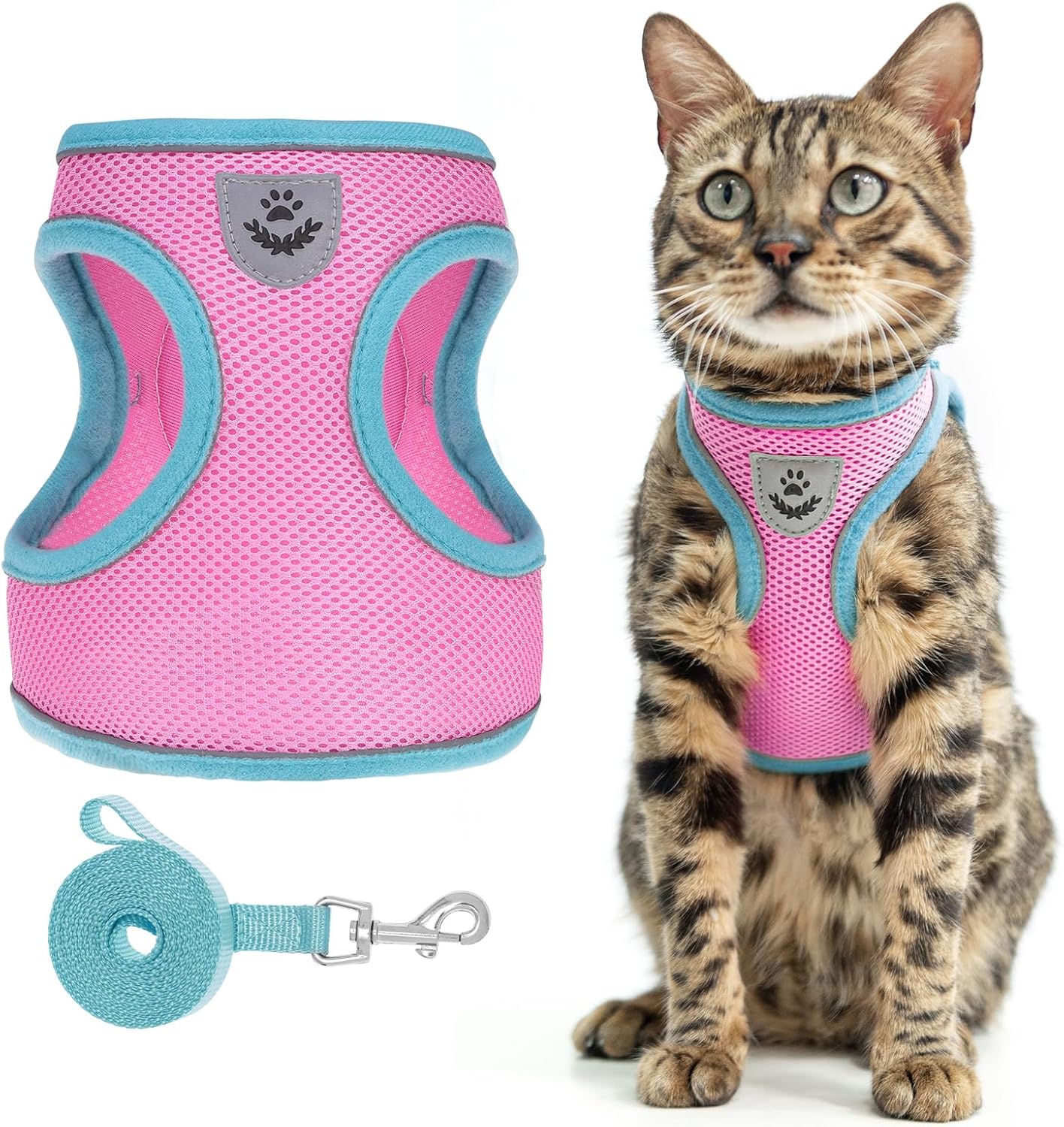 Pet Supplies SCENEREAL Cat Harness and Leash Set Escape Proof