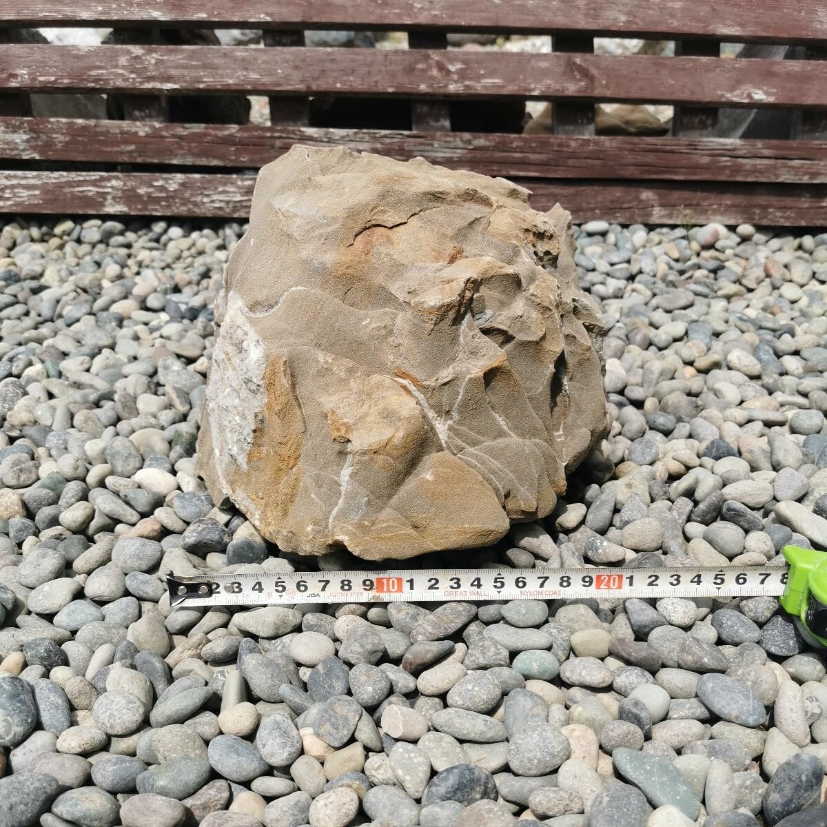 高知産抹香石18.3キロ庭石鑑賞石石盆石水石灯籠庭坪庭