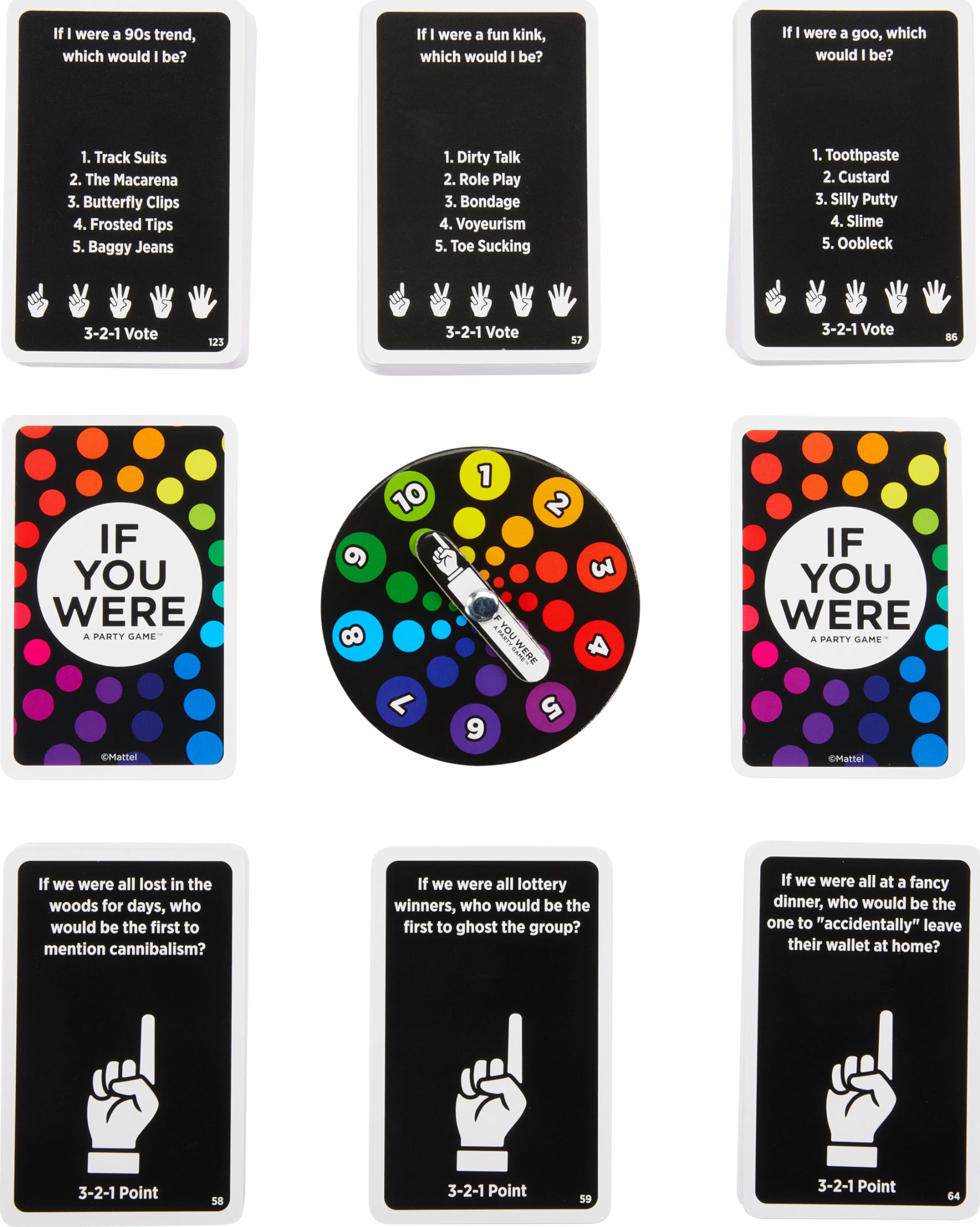 Mattel Games Juego Party If You Were Jgg87 - Juego de Mesa para Adultos en Inglés, Francés, Alemán, Portugués y Español Mattel Games Juego Party If You Were Jgg87 - Juego de Mesa para Adultos en Inglés, Francés, Alemán, Portugués y Español